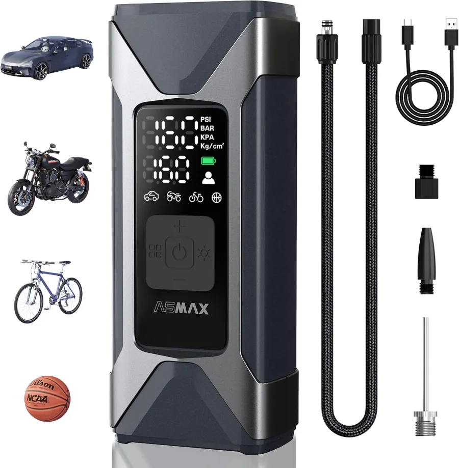 Inflador ASMAX T10 de 160 PSI