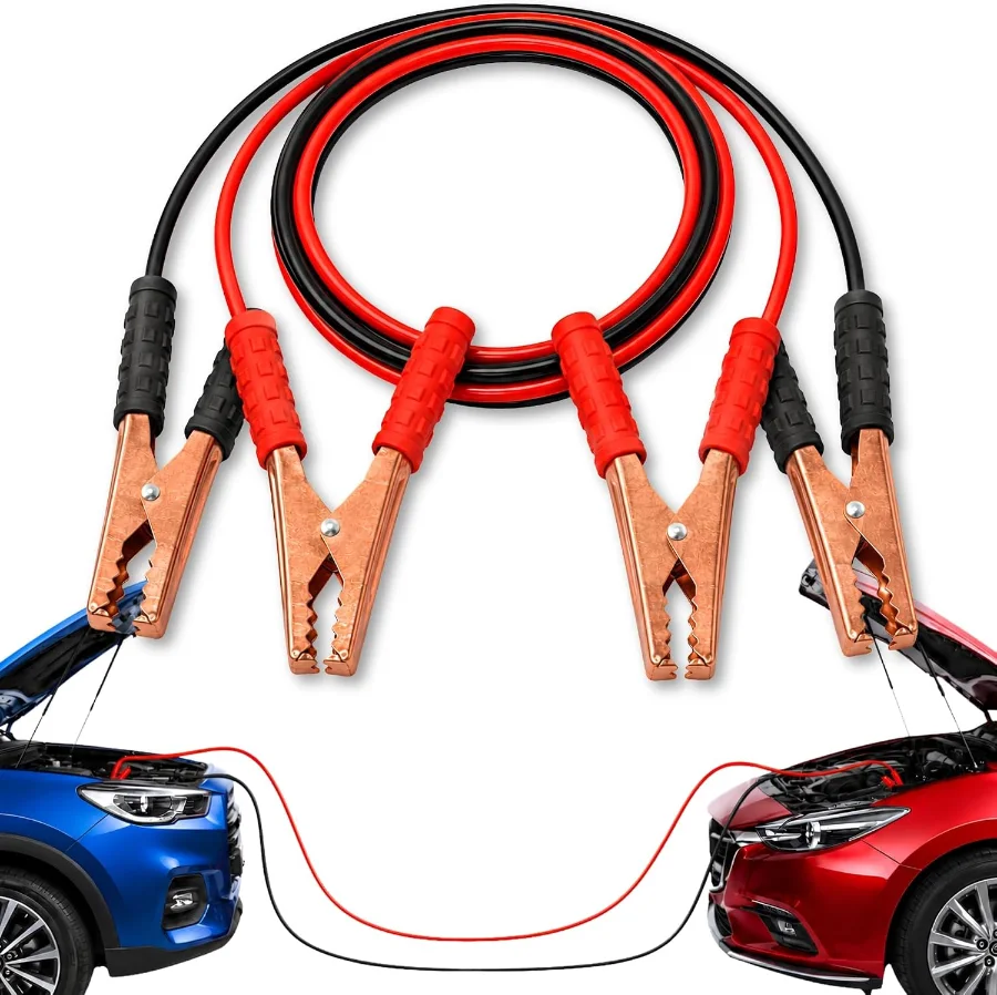 Pinzas y cable de arranque AUTOZOCO 2,5 m