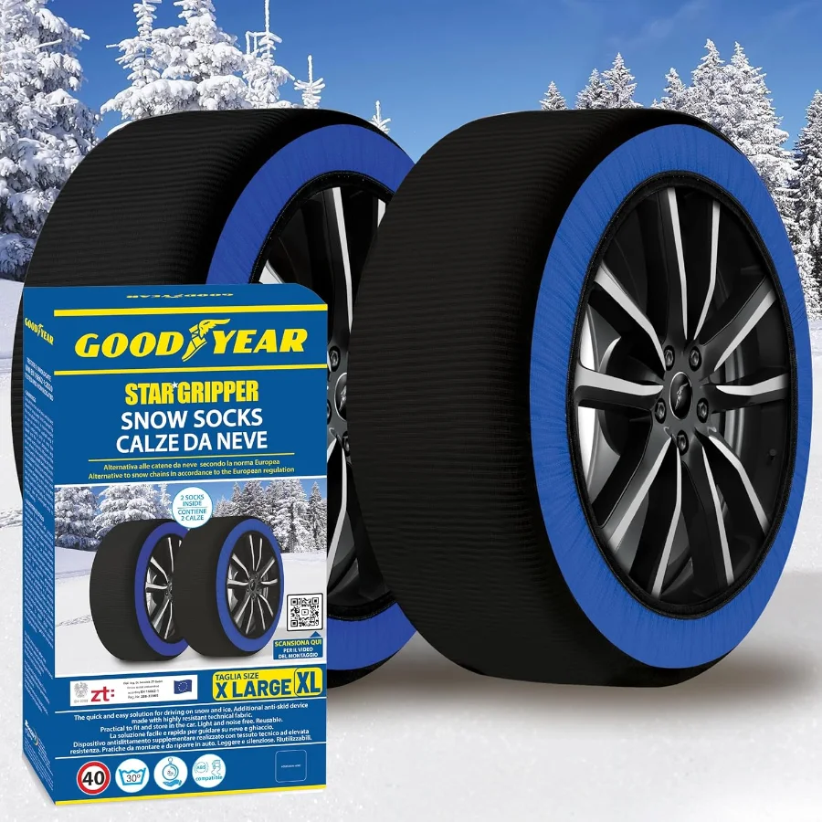 Calcetines de nieve Goodyear Star Gripper
