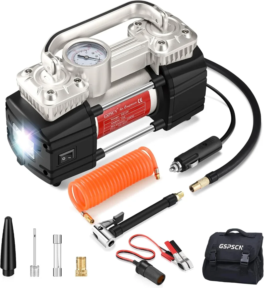GSPSCN metálico con luz LED