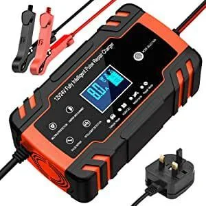 Cargador de batería Husgw 8A 12V 24V