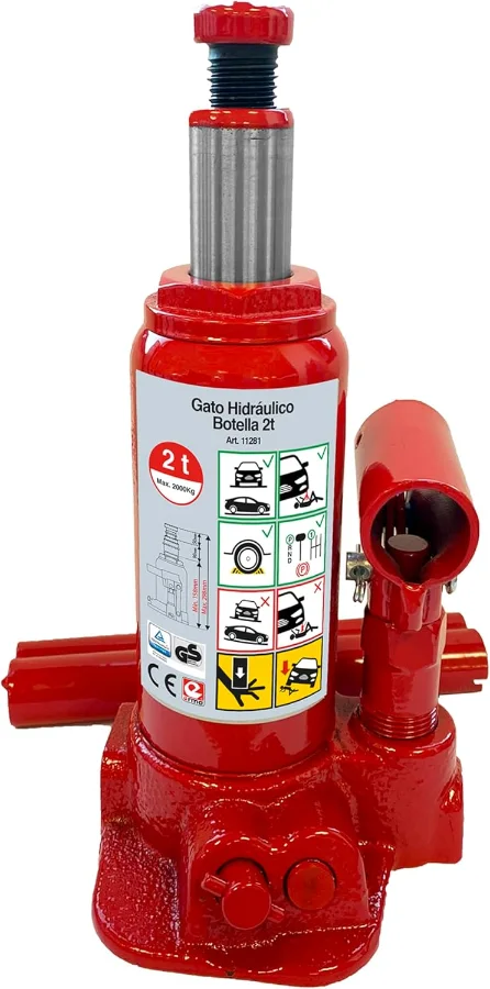 RD9 gato de botella 2 T